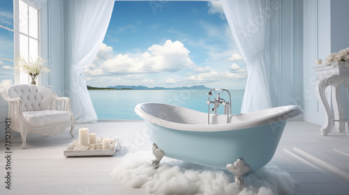 Bathtub by the sea 