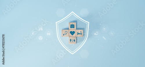 Фотография Health insurance concept