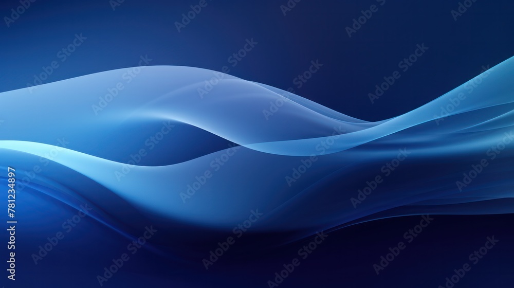 Fototapeta premium Abstract blue gradient. Blue background. Technology