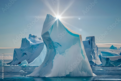 iceberg in polar regions © Rewat