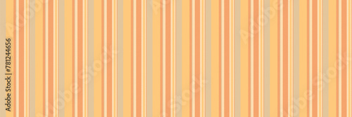Customizable stripe texture pattern, tone textile vertical fabric. Perfect vector background seamless lines in amber and red colors.