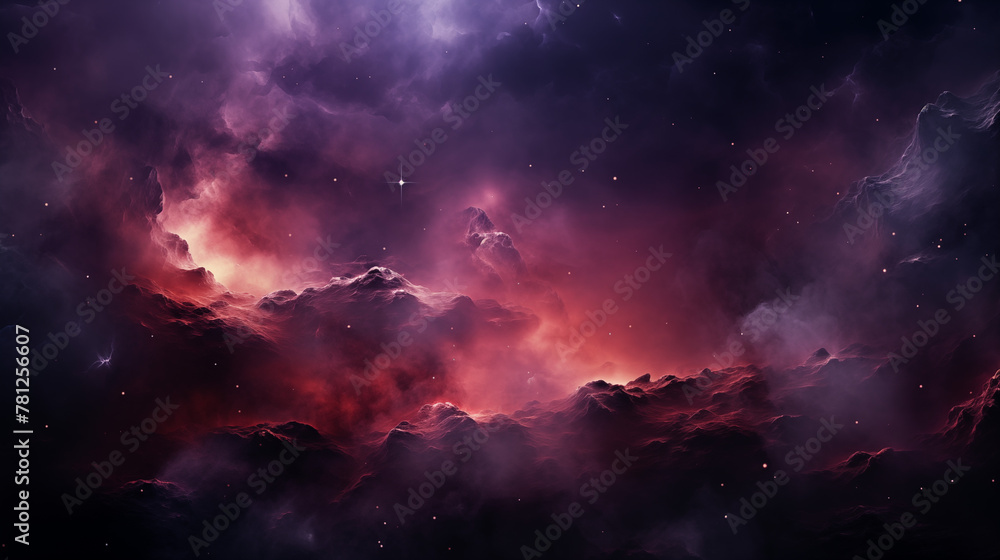 Stellar Phenomena of a Nebula in the Universe