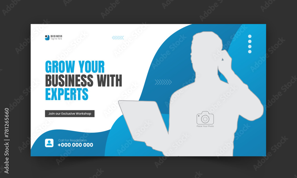 Corporate and business workshop promotion YouTube video thumbnail ...