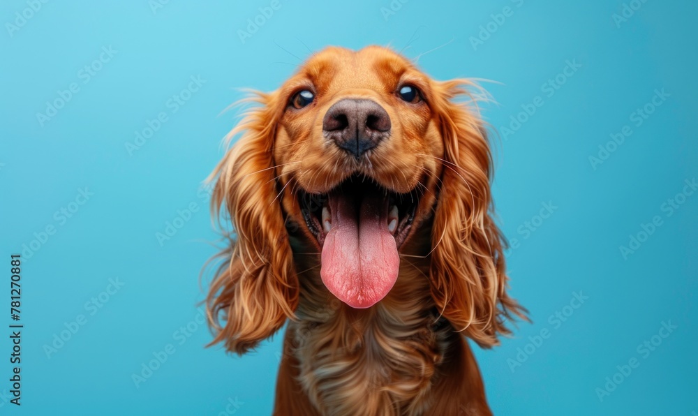 Elevate your brand's image with the grace of an Irish Setter, ideal for advertising animal-focused products and services