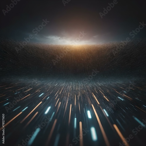 abstract tsunami of lights background