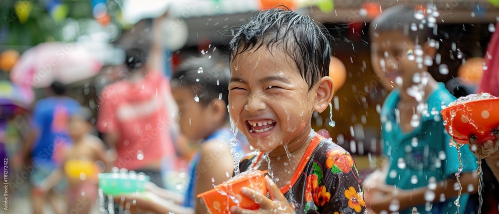 Faces of Songkran portraits of joy