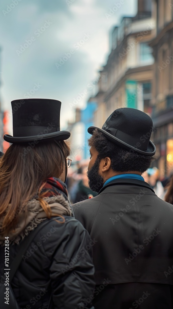 Obraz premium Income Gap Top Hat