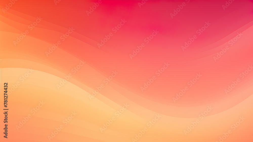 A striking image with a vibrant gradient of orange and pink hues with soft curving lines A striking image with a vibrant gradient of orange and pink hues with soft curving lines