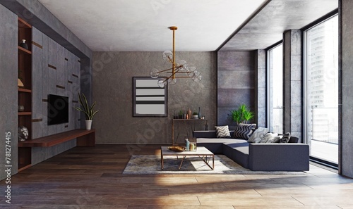 modern apartment interior. © Victor zastol'skiy