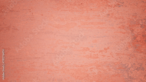 Rough and rusty textured background with a red-brown gradient. For the backdrop, summer, banner, old © Komkit