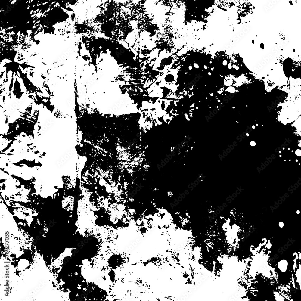 Scrapbook black and white hand drawn background. Grunge graphics universal