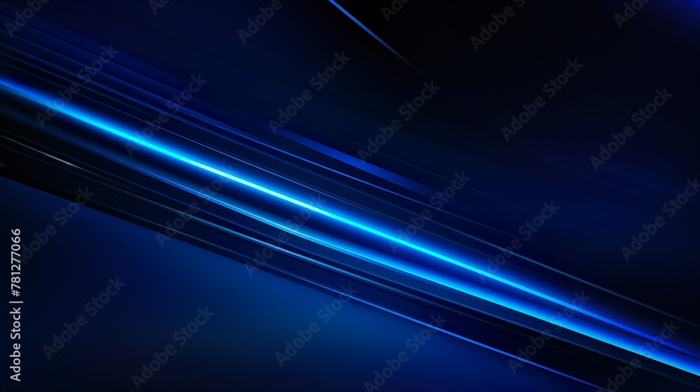 This image showcases a modern abstract design with striking blue neon lines on a dark background, perfect for tech-related visuals This image showcases a modern abstract design with striking blue neon lines on a dark background, perfect for tech-related visuals