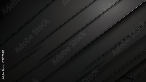 A stylish and modern black background with a luxurious diagonal stripe pattern perfect for design or fashion photo