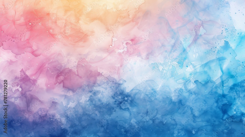 Watercolor pastel abstract background