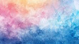 Watercolor pastel abstract background