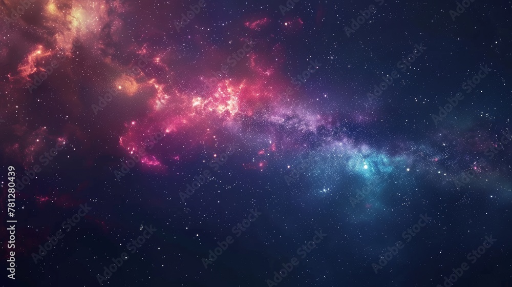 An abstract galaxy space background. A night sky background...