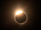 Diamond Ring - Total Solar Eclipse - April 8, 2024, Waterville, Quebec, Canada