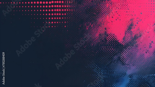 Moder sport backdrop, Dots halftone in two color pattern gradient grunge texture background