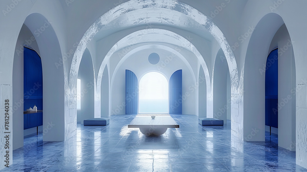 The Tranquility of an Ancient Bath, A Blend of History, Architecture, and Relaxation in a Timeless Space
