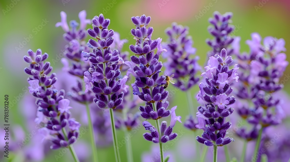 Fresh Lavender Blooms: Aromatic Beauty of Provence Fresh Lavender Blooms: Aromatic Beauty of Provence