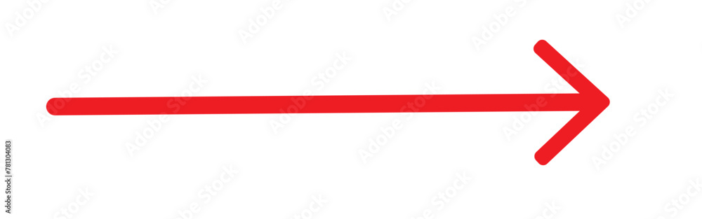Straight line with point on start and arrow on finish. Symbol of direction, aim, target, path, easy challenge, fast way, ideal plan isolated on white background. Vector graphic illustration Straight line with point on start and arrow on finish. Symbol of direction, aim, target, path, easy challenge, fast way, ideal plan isolated on white background. Vector graphic illustration
