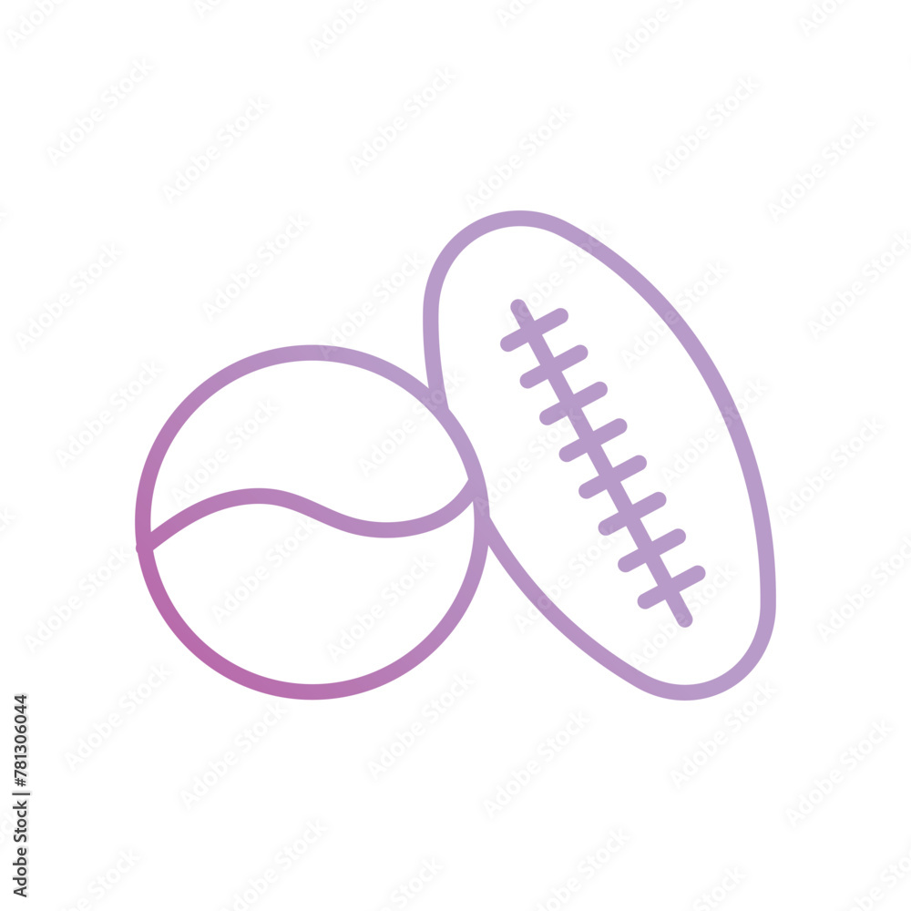 sport icon with white background vector stock illustration