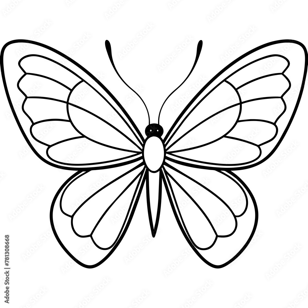 Butterfly vector illustration.
Butterfly vector illustration.