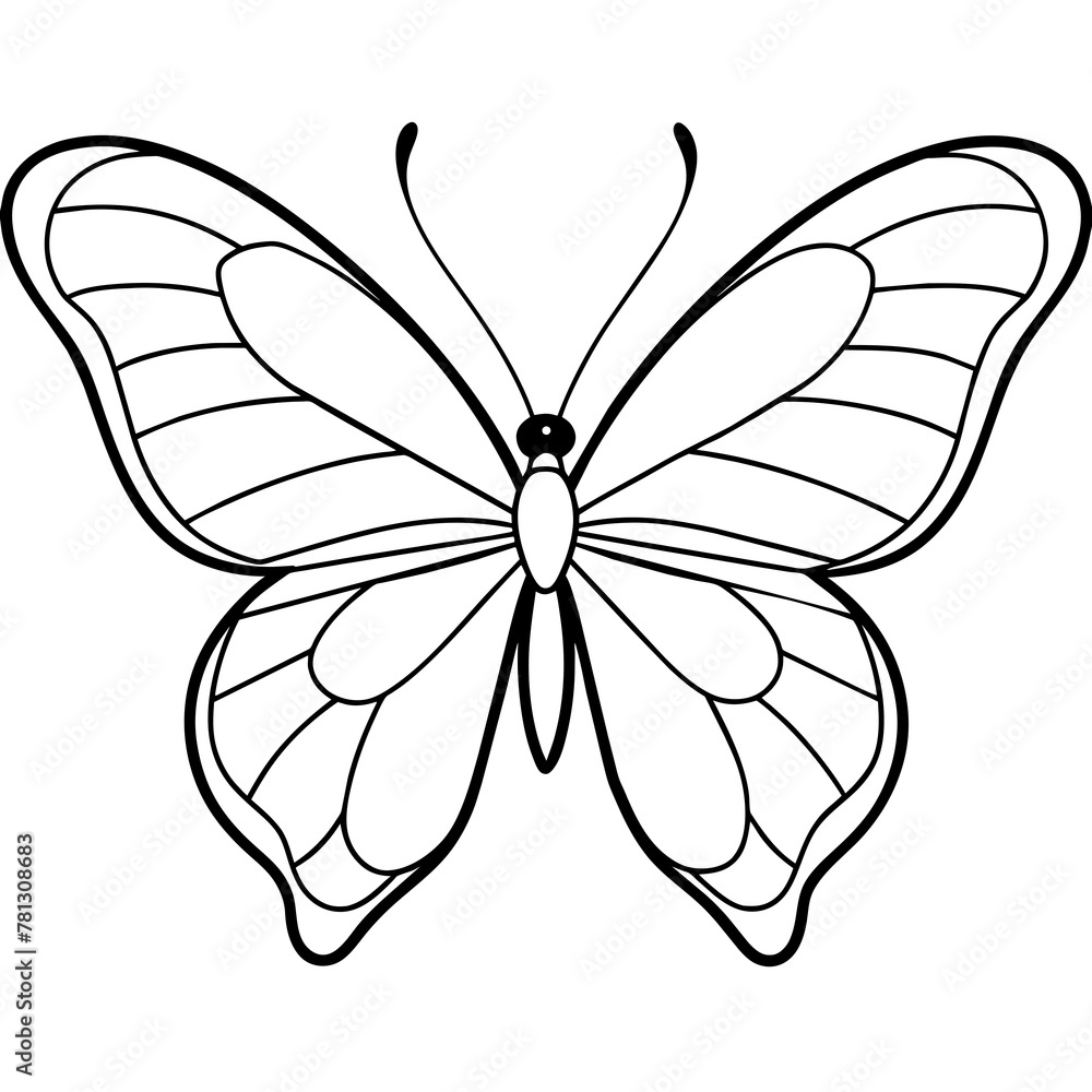 Butterfly vector illustration.
Butterfly vector illustration.