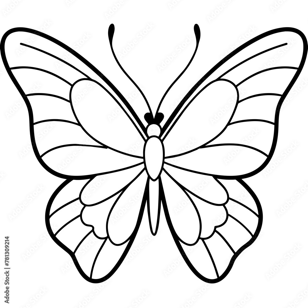Butterfly vector illustration.
Butterfly vector illustration.