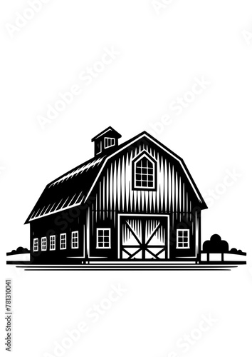 Barn SVG Files | Barn SVG Cut Files | Farm vector files | Farmhouse Vector | Farm barn SVG | Barn Silhouette | Farm life