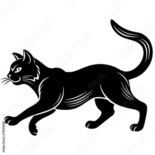 illustration of a cat © Aynal