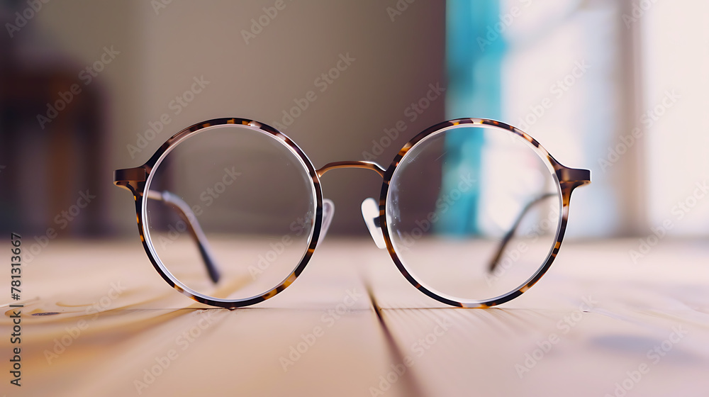 Eyeglasses, minimal wallpaper, an essential equipment in daily life for clear vision Eyeglasses, minimal wallpaper, an essential equipment in daily life for clear vision