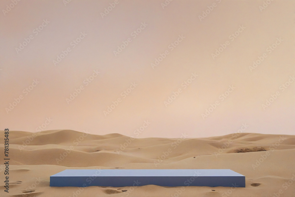 Fototapeta premium Product display platform and scene