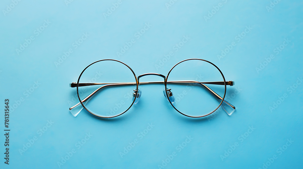 Eyeglasses, minimal wallpaper, an essential equipment in daily life for clear vision Eyeglasses, minimal wallpaper, an essential equipment in daily life for clear vision