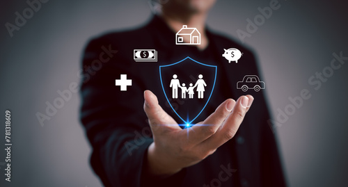 Discover our full range of insurance options offering complete protection for your health, family, home, and vehicle, ensuring your life is fully secured against any unforeseen circumstances or accide