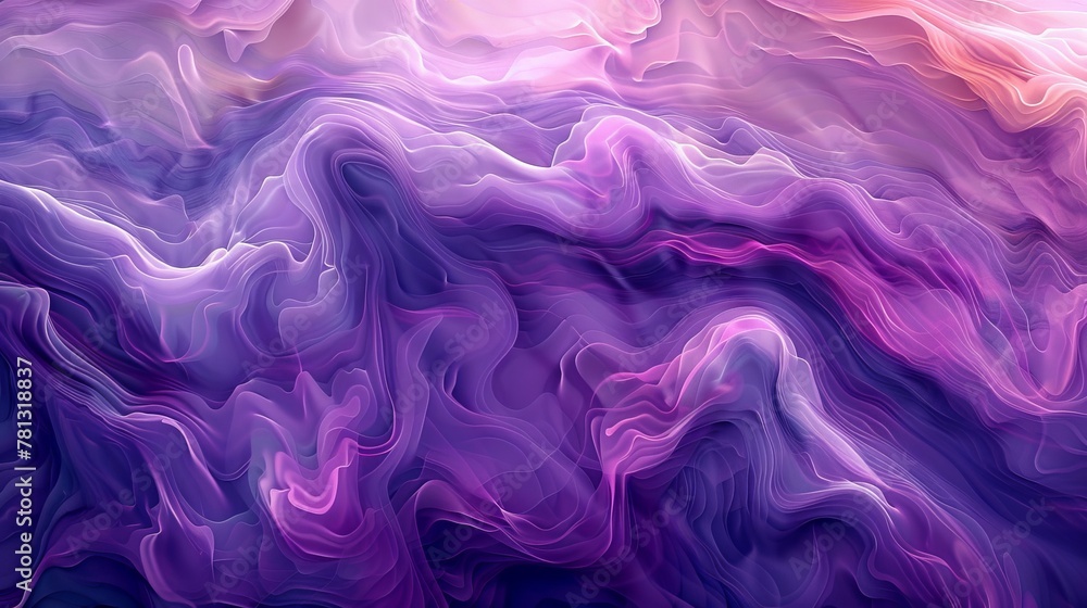 Abstract design with waves and fire in shades of Purple, Lilac, Petunia, Aubergine Gleam. Minimalist with maximum negative space. Abstract design with waves and fire in shades of Purple, Lilac, Petunia, Aubergine Gleam. Minimalist with maximum negative space.