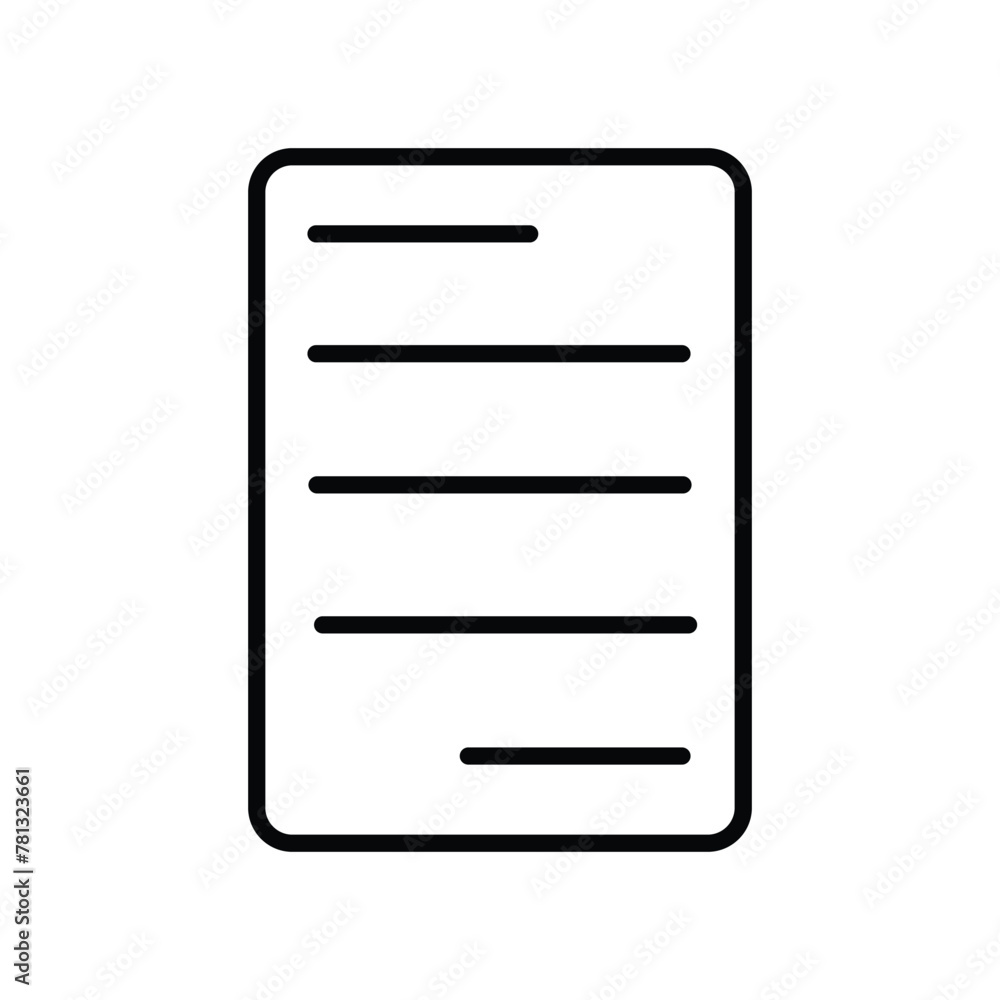 docoments icon with white background vector stock illustration docoments icon with white background vector stock illustration