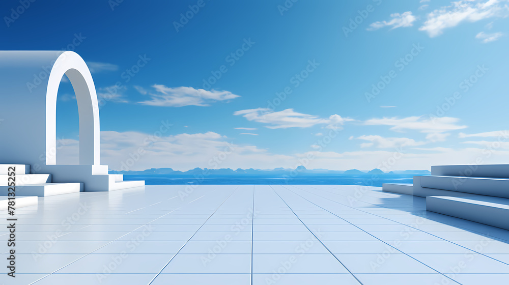 Concept space, product display background Concept space, product display background