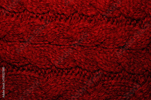 Close Up View of a Red Carpet