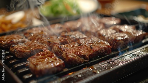 Mouthwatering Matsusaka Beef Grilled to Perfection with Simple Countryside Accompaniments