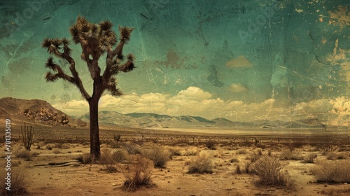 Big Joshua Tree in the Mojave Deserte photo
