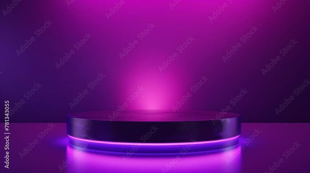 purple background black pedestal Attract attention with its simplicity, ease of use, and meticulous placement, suitable for displaying various products and merchandise. purple background black pedestal Attract attention with its simplicity, ease of use, and meticulous placement, suitable for displaying various products and merchandise.