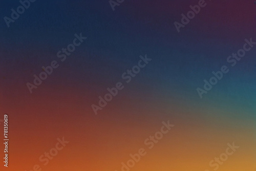 Blue orange gradient background design © SOHAN-Creation