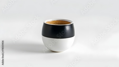 Sleek Espresso Cup Embodying Moment of Calm and Contemplation