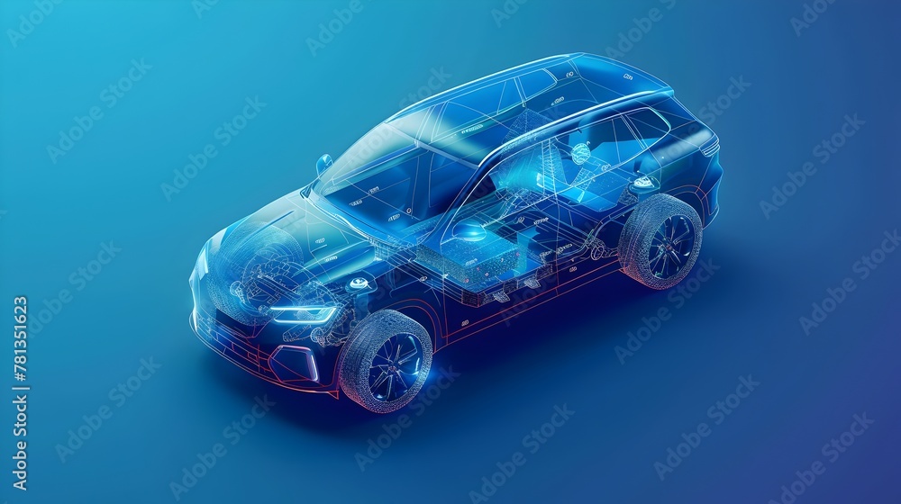 Visionary Transparent Electric SUV:Robust Structure,Eco-Friendly Propulsion,Spacious Interior Design Visionary Transparent Electric SUV:Robust Structure,Eco-Friendly Propulsion,Spacious Interior Design