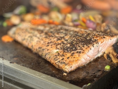 salmon grill