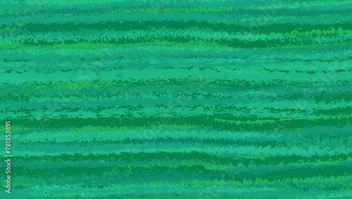 Green stripes background, hand drawn irregular brush strokes, painted rough lines