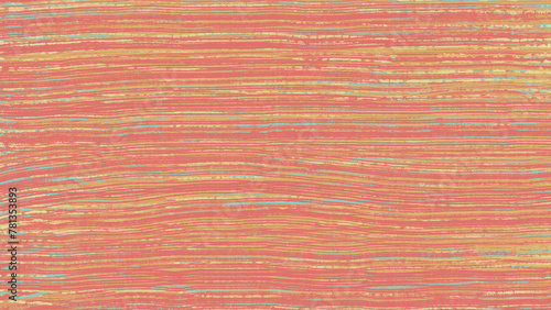 Stripes background, hand drawn irregular brush strokes, colorful painted lines