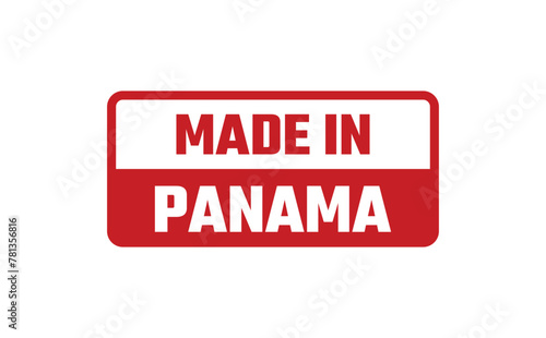 Made In Panama Rubber Stamp