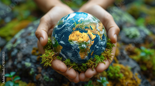 Global Collaboration for Celebrate World Environment Day as a global community joins hands in teamwork
